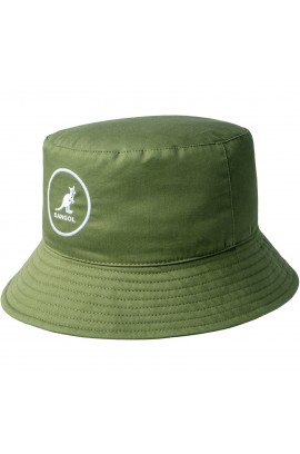KANGOL COTTON BUCKET - OLIVE